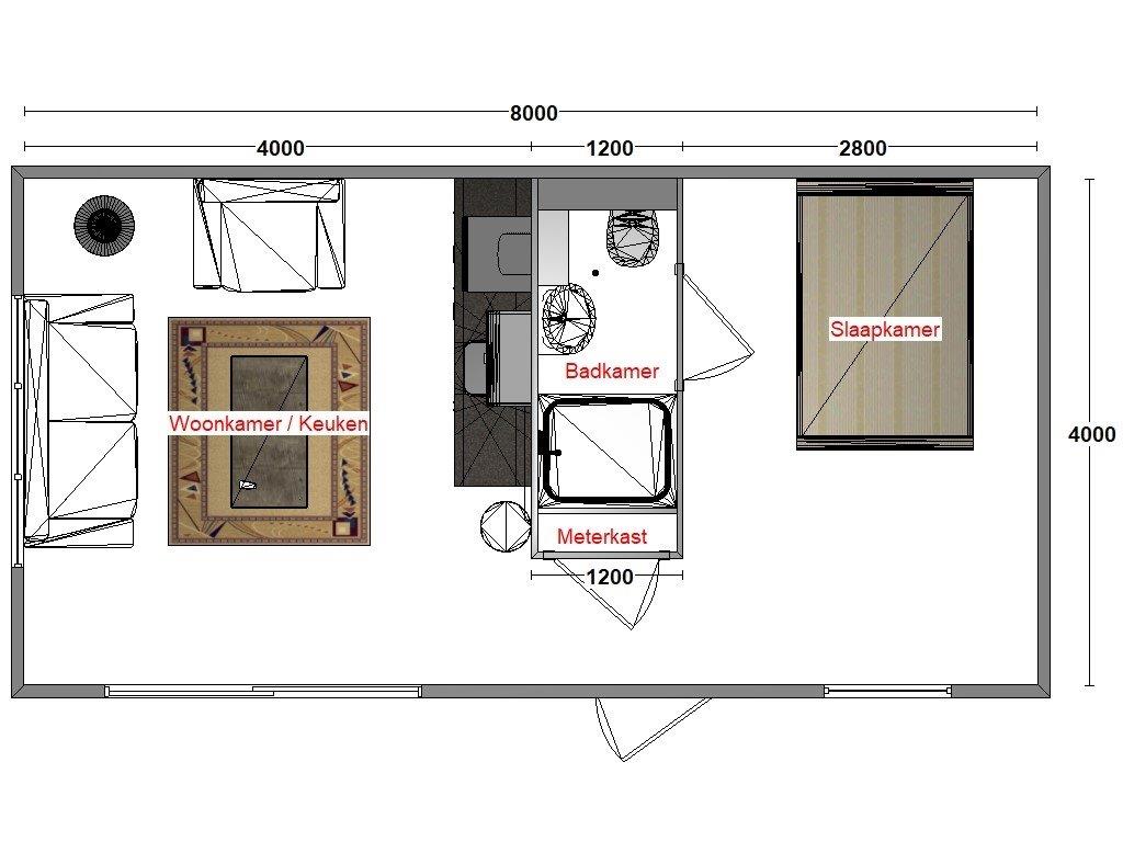 thumbnail_Tiny House met interieur plattegrond thumbnail_Tiny House met interieur plattegrond