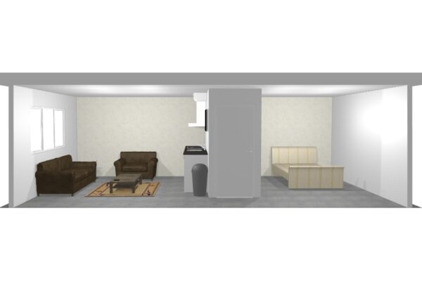 thumbnail_Tiny House met interieur binnen perspectief 3